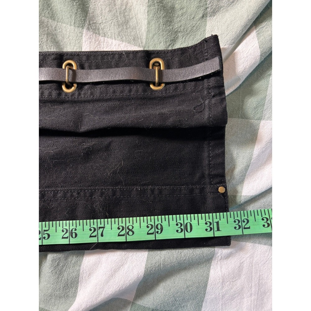 Lauren Jeans Co Ralph Lauren Black Lace Up Ankle Equestrian Pants Size 10 - Picture 10 of 10